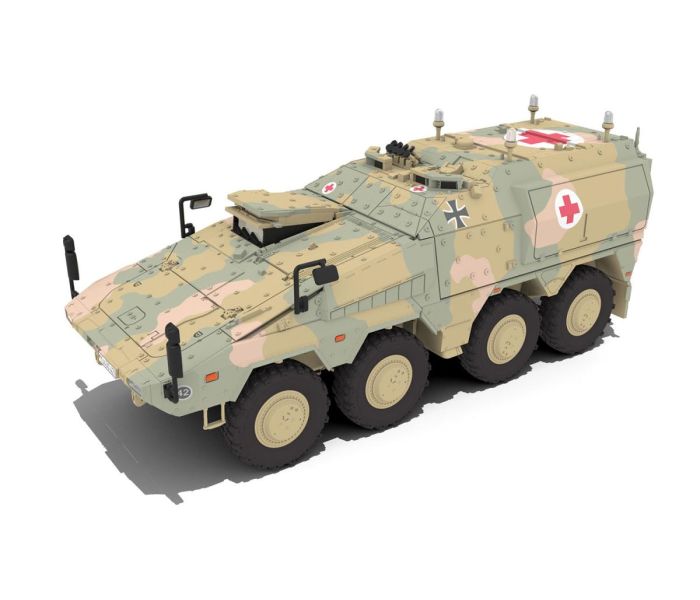 German GTK Boxer sgSANKfz Model Set (1:72 Scale)