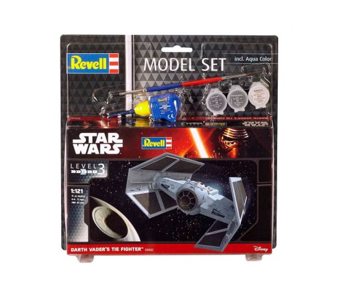 Star Wars Darth Vader TIE Fighter Model Set (1:121 Scale)