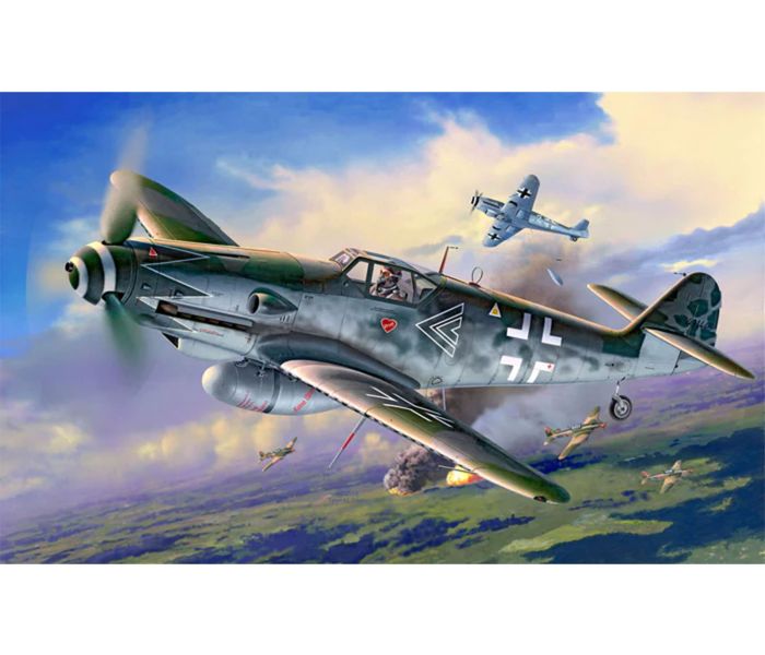 German Messerschmitt Bf109G-10 Erla Model Set (1:32 Scale)
