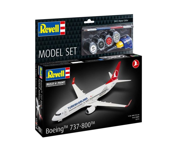 Boeing 737-800 Turkish Airlines Model Set (1:144 Scale)