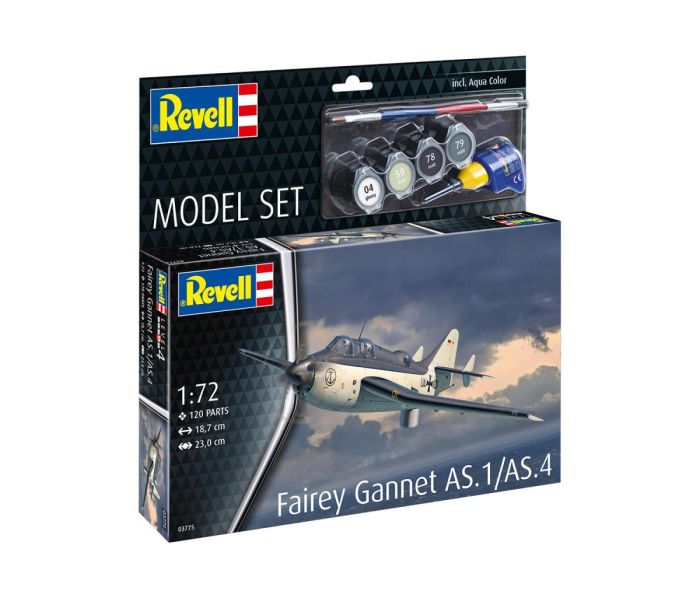 British Fairey Gannet AS.1/AS.4 Model Set (1:72 Scale)