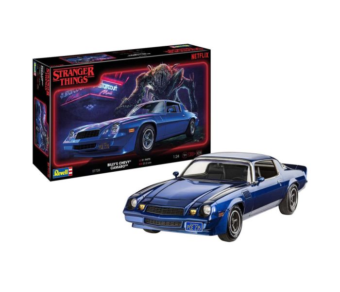 Stranger Things Chevrolet Camaro Z/28 Model Set (1:25)