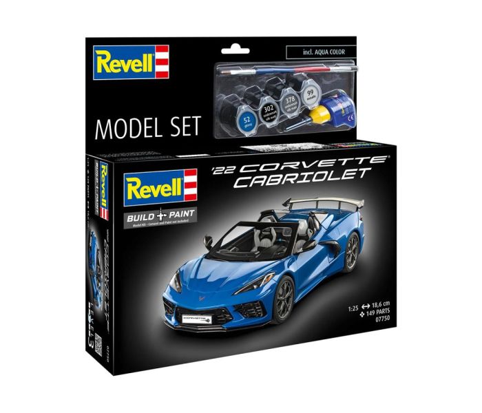 2022 Corvette C8 Cabriolet Model Set (1:25 Scale)