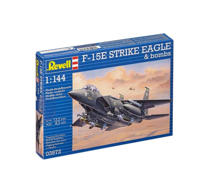 US F-15E Strike Eagle & Bombs Starter Kit (1:144 Scale)