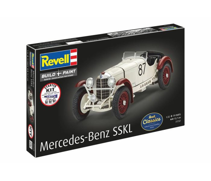 Mercedes-Benz SSKL Revell Classics Starter Kit (1:32)