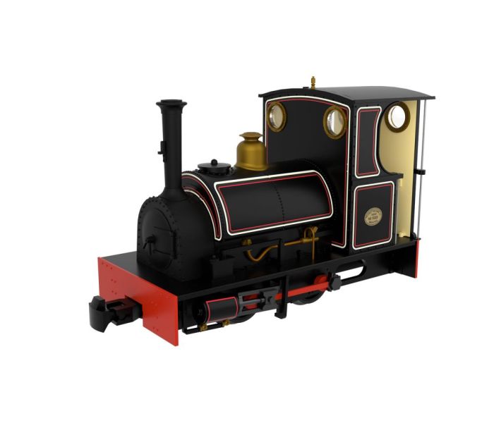 Peckett Cranmore 0-4-0 Lined Black (DCC-Fitted)