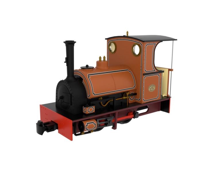 Peckett Cranmore 0-4-0 Lined Burnt Orange (DCC-Fitted)
