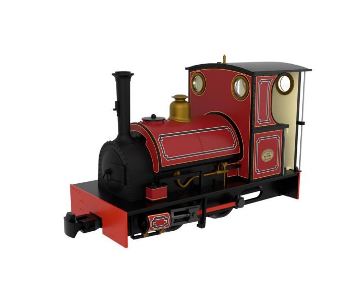 Peckett Cranmore 0-4-0 FR Lined Red (DCC-Fitted)
