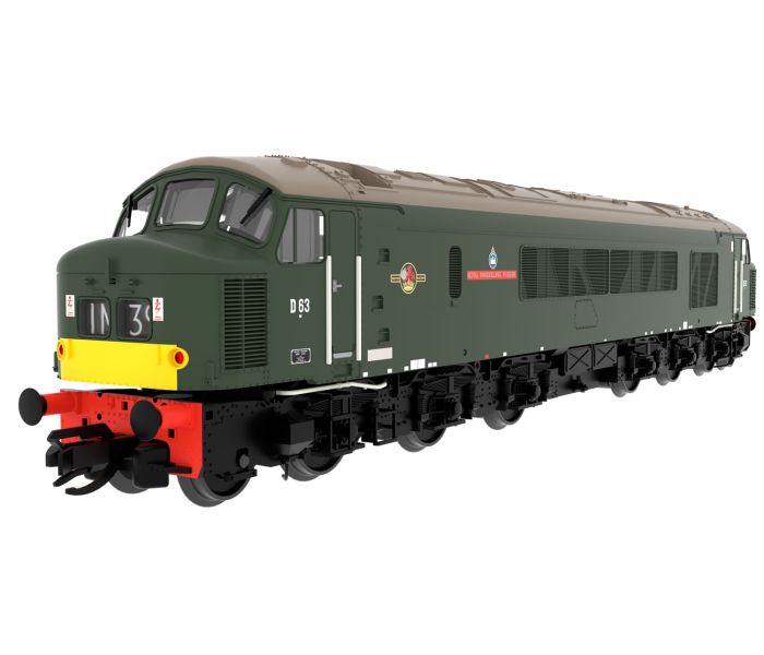 BR Class 45 D63 Royal Inniskilling Fusilier Grn(DCC-Sound)