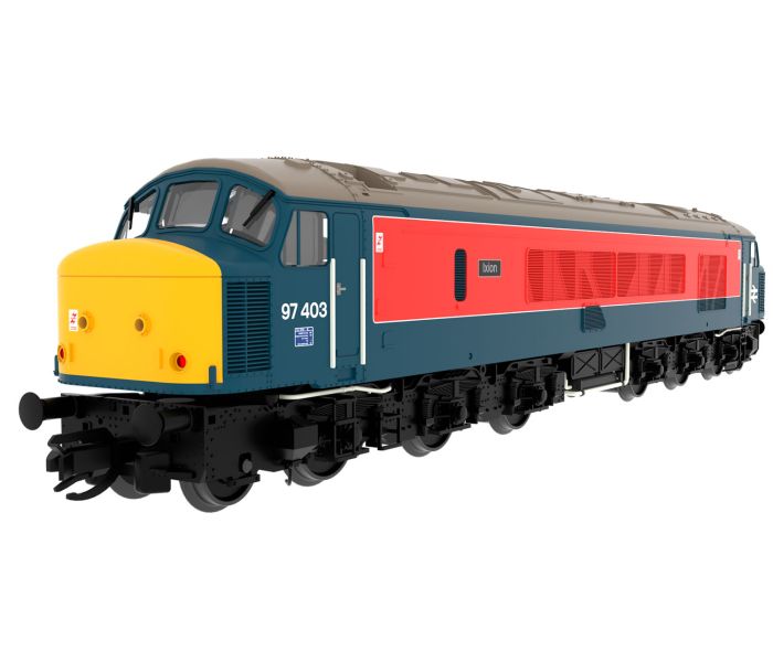 BR Class 97 403 'Ixion' RTC Blue/Red (DCC-Sound)