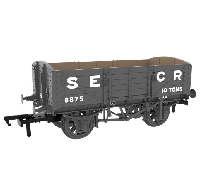 5 Plank 10t Open Wagon SECR Maunsell Dark Grey 8875