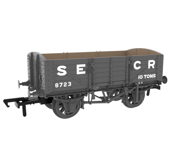 5 Plank 10t Open Wagon SECR Maunsell Dark Grey 8723