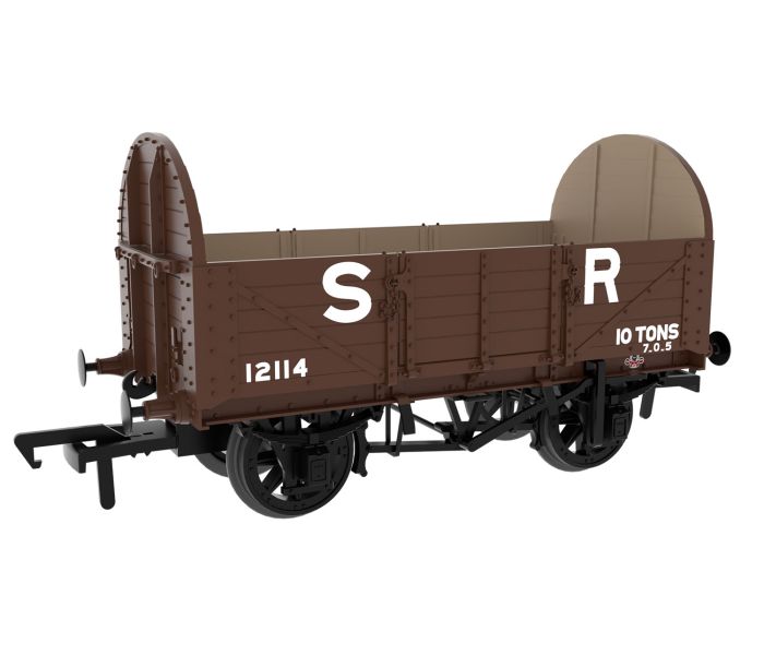 5 Plank 10t Open Wagon SR (Pre 1936) Brown 12114