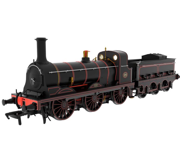 O Class 0-6-0 No.378 SER Lined Black Red Lining(DCC-Sound)