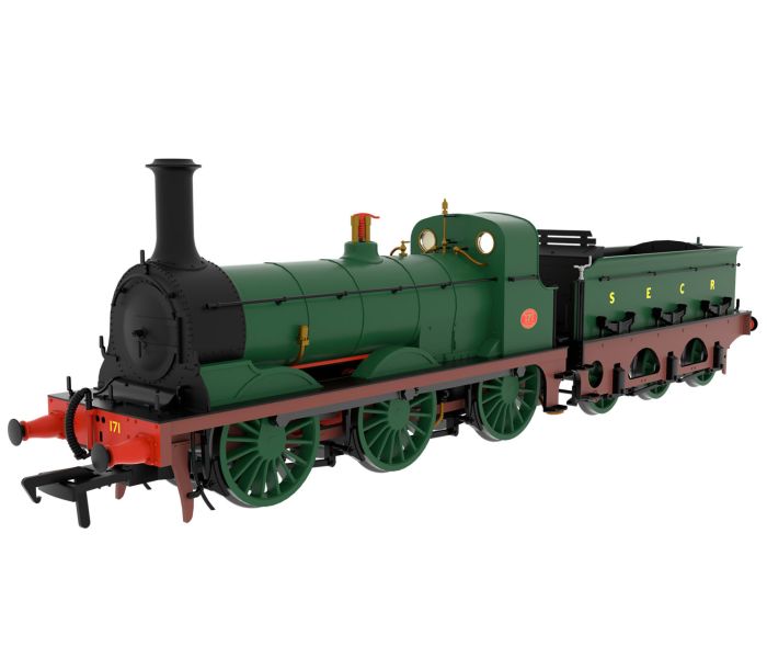 O Class 0-6-0 No.171 SECR Plain Green (DCC-Sound)