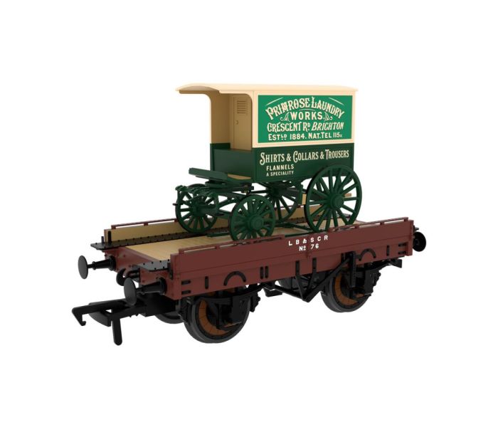 Evolution Open Carriage Truck LBSCR Plain Mahogany No.76