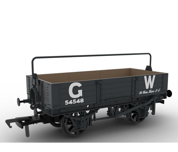 4 Plank Open Wagon GWR Grey No.54548 (23" Numbers)