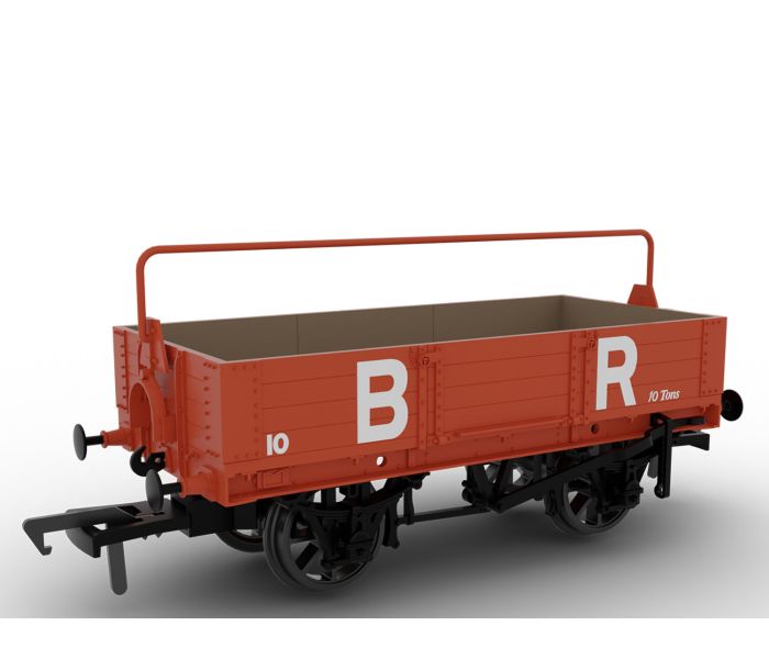 4 Plank Open Wagon Barry Railway No.10