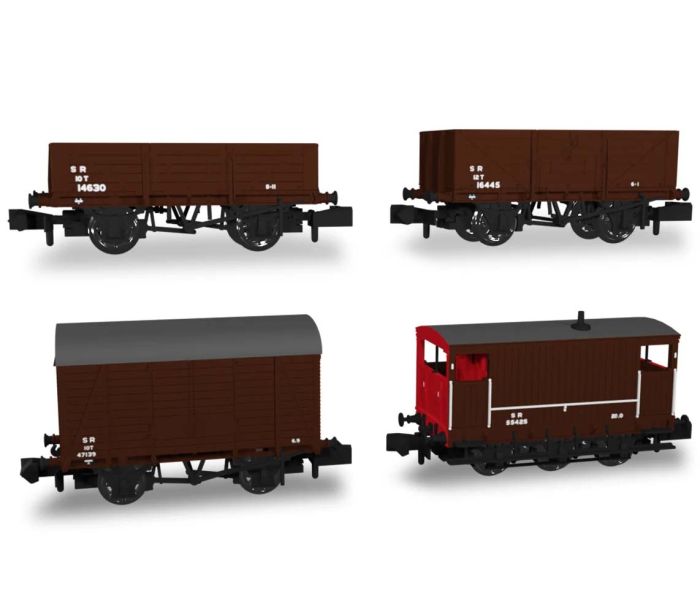 SECR Wagon Set (4) SR Post-1936 Freight Train