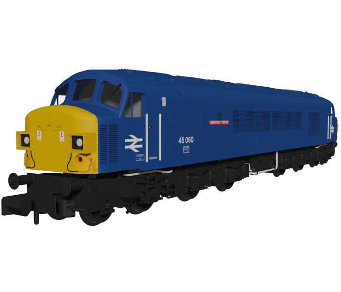 Class 45 060 'Sherwood Forester' BR Blue