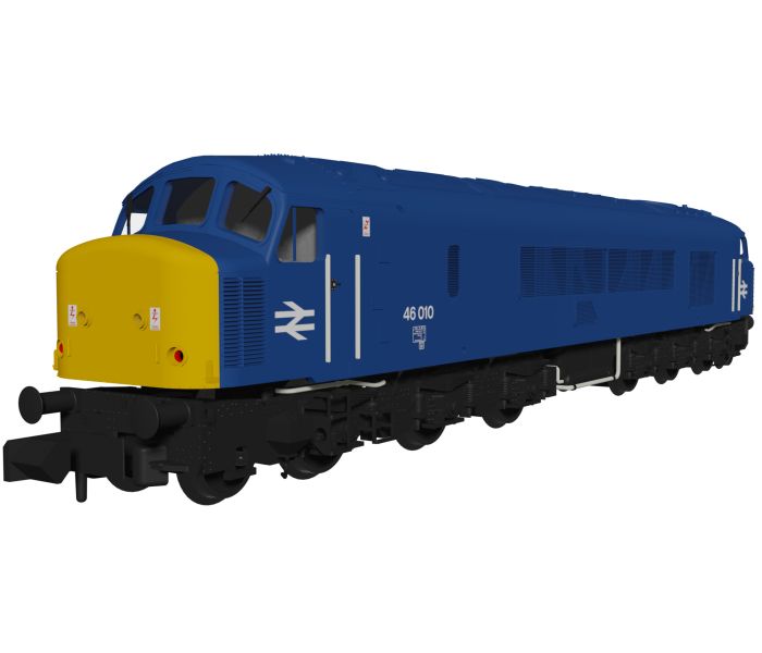 Class 46 010 BR Blue
