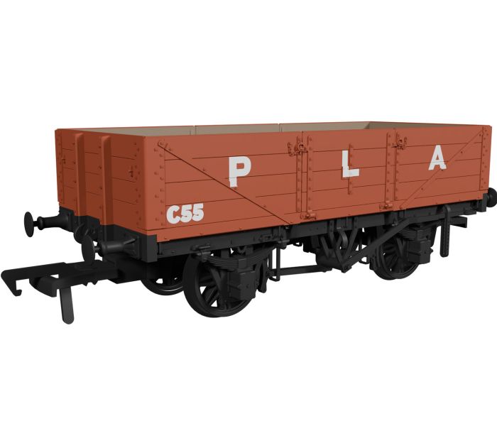 4 Plank Open Wagon (D84) PLA C55