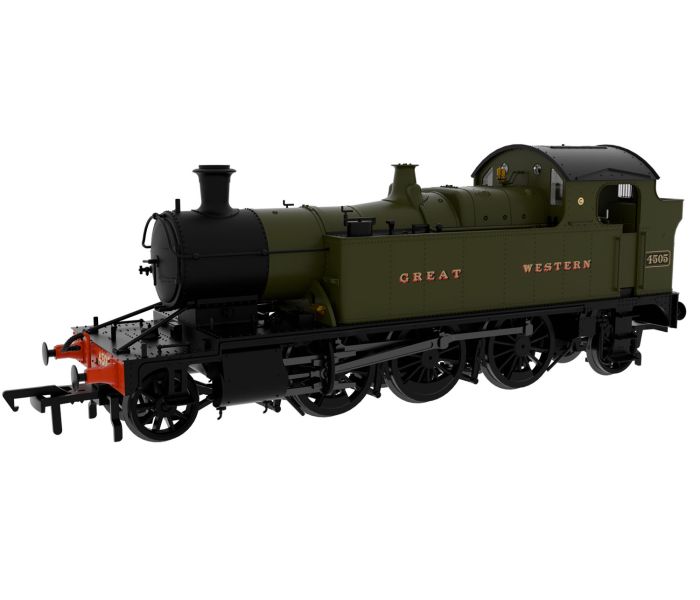 45xx Small Prairie GWR Green 4505 Steam (DCC-Sound)