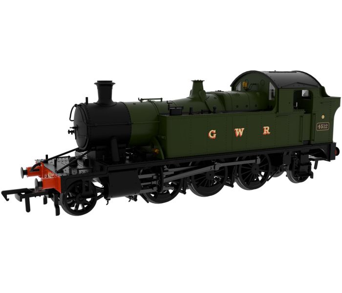 45xx Small Prairie GWR Wartime Green 4512 (DCC-Sound)