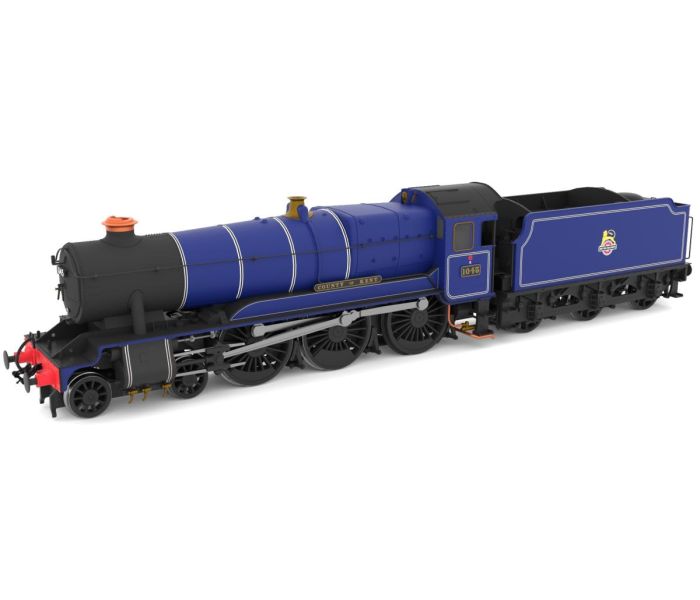 County Class 1045 County of Kent BR Early Express Blue