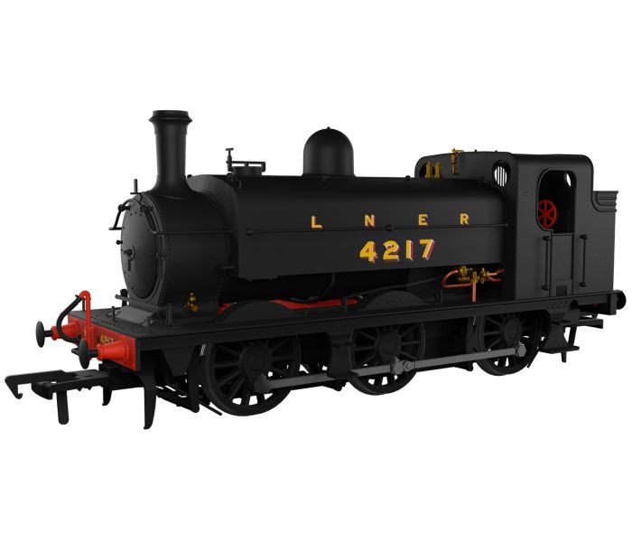 J52/2 4217 LNER Plain Black Shaded Lettering