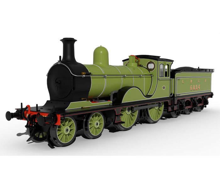 V Class 4-4-0 LNER Apple Green 6834