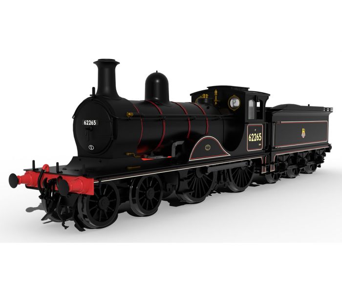 V Class 4-4-0 BR Unlined Early Black 62265