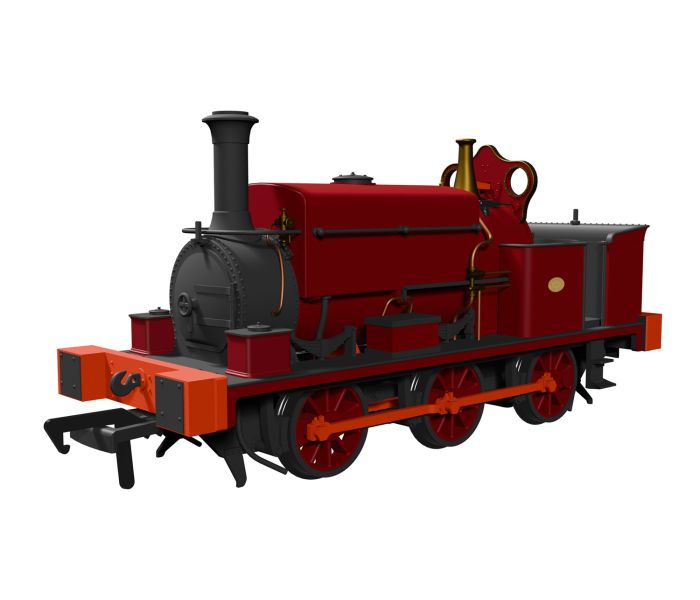 Manning Wardle L Class Plain Red (DCC-Sound)