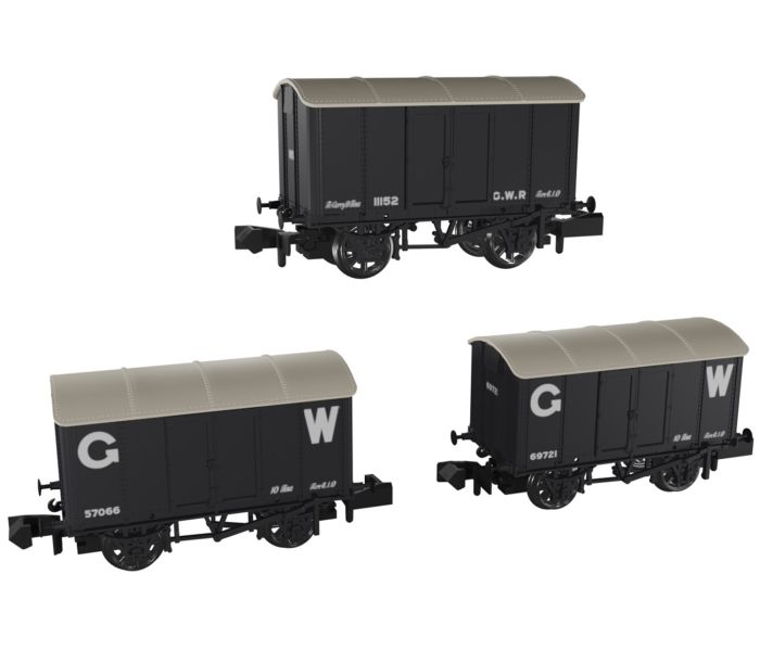 Iron Mink Van Set (3) GWR Early