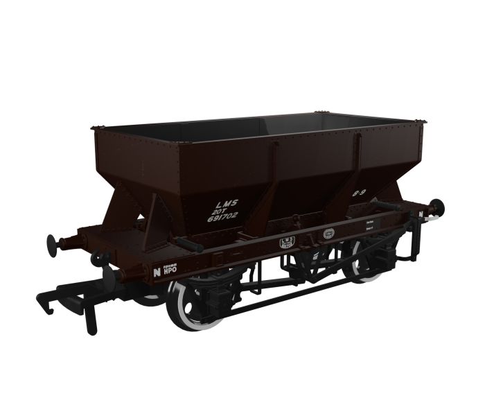 Iron Ore Hopper LMS (Post 1936) 691702