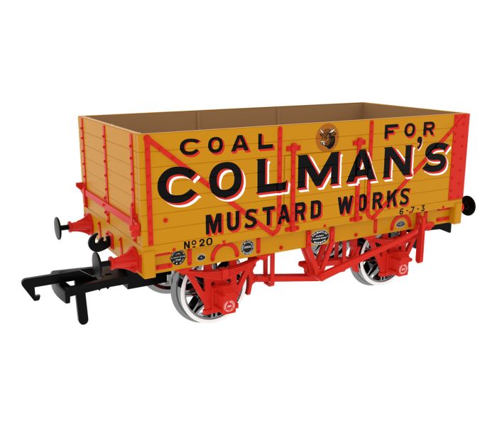 RCH 1907 7 Plank Open Wagon Colman's Mustard