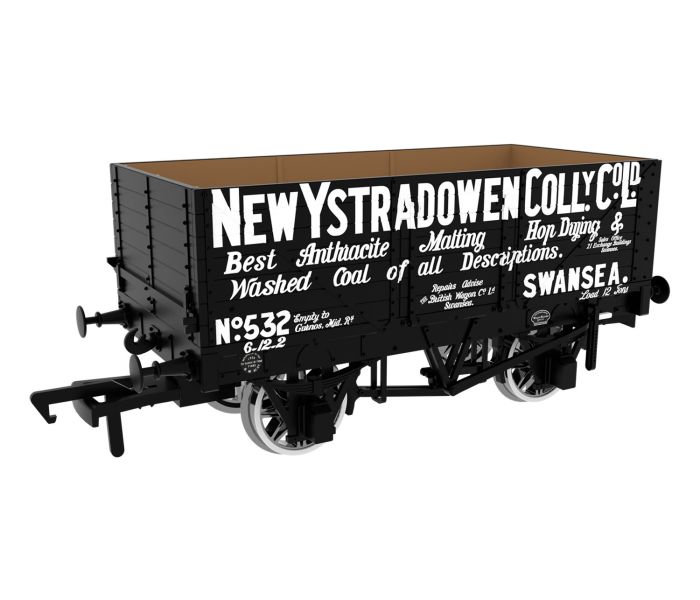 RCH 1907 7 Plank Open Wagon New Ystradowen Colly Co. Ld.