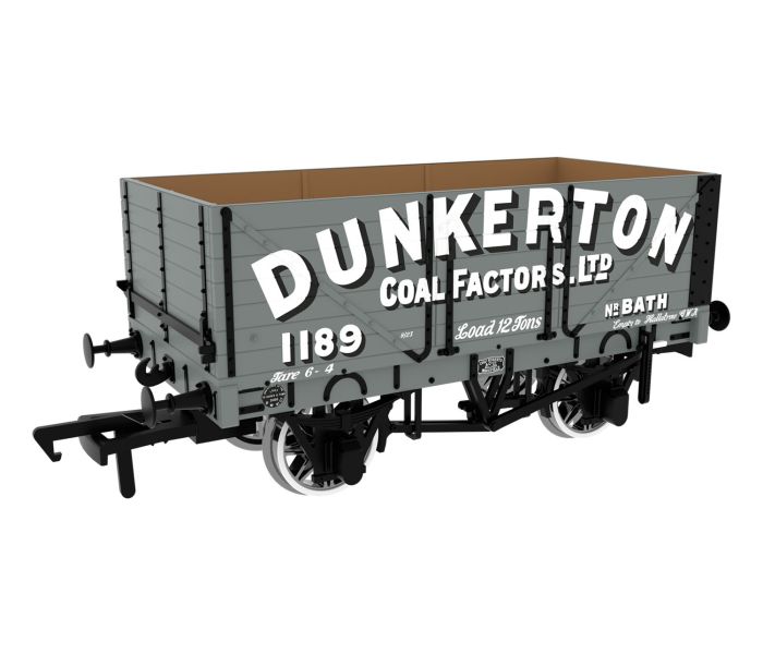 RCH 1907 7 Plank Open Wagon Dunkerton Coal Factors Ltd.