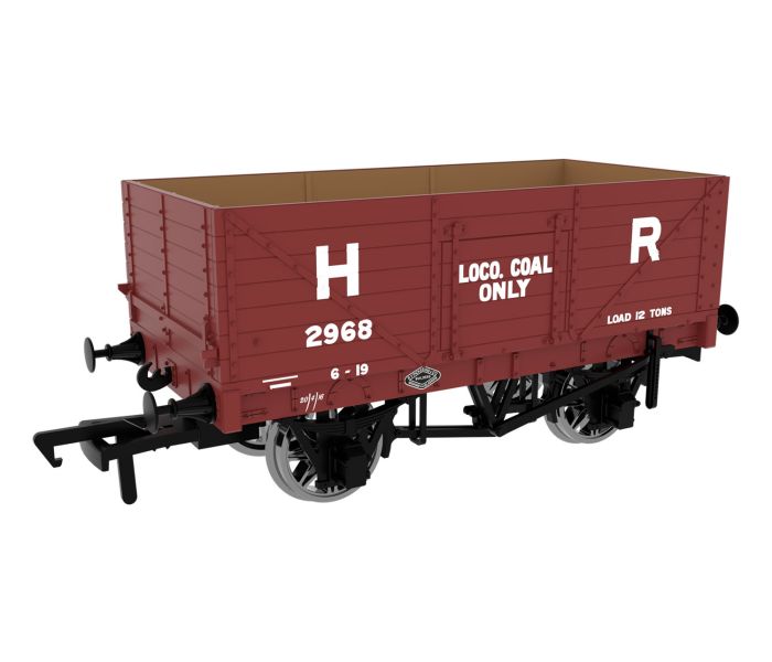 RCH 1907 7 Plank Open Wagon Highland Railway Loco Coal