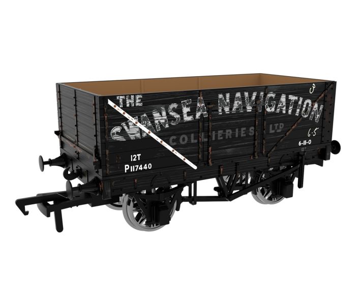 RCH 1907 7 Plank Open Wagon BR (ex-Swansea Navigation)
