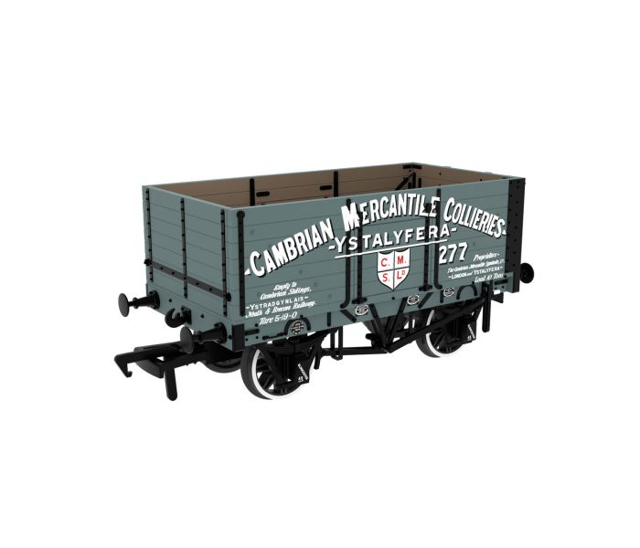 7 Plank Wagon Cambrian Mercantile Collieries No.277