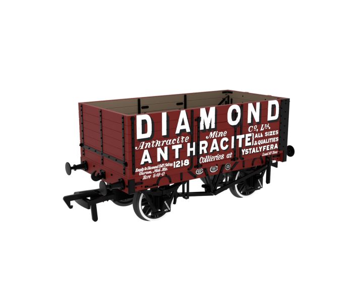 7 Plank Wagon Diamond Anthracite No.1218