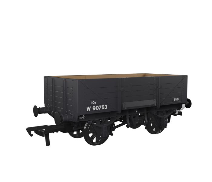 O18 5 Plank Wagon BR Black W90753