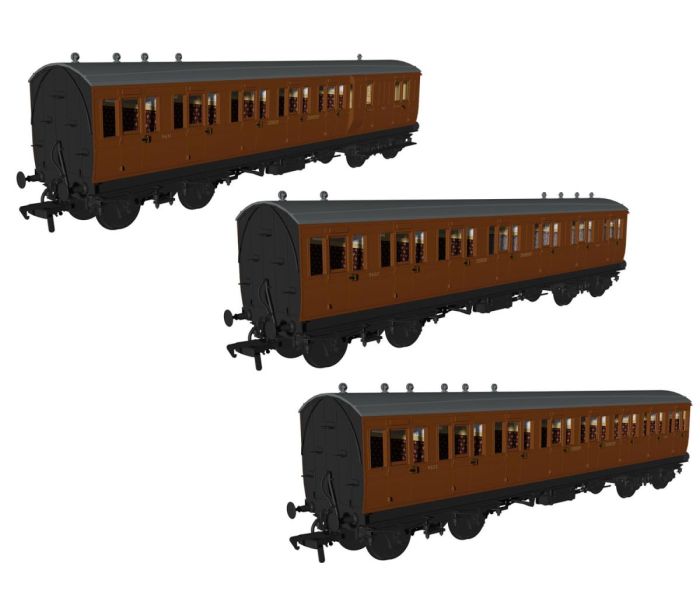 Evolution Non Corridor Coach Set (3) London Transport