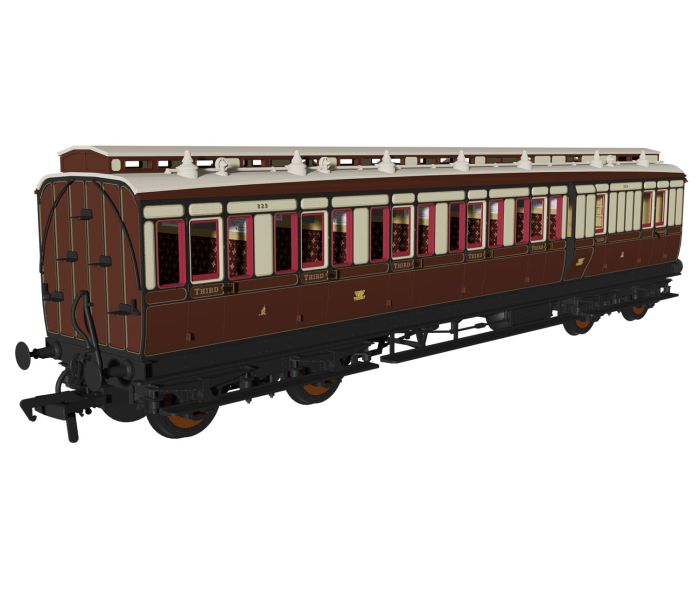 Evolution Non Corridor Brake 3rd Coach GWR Pre 1904 323