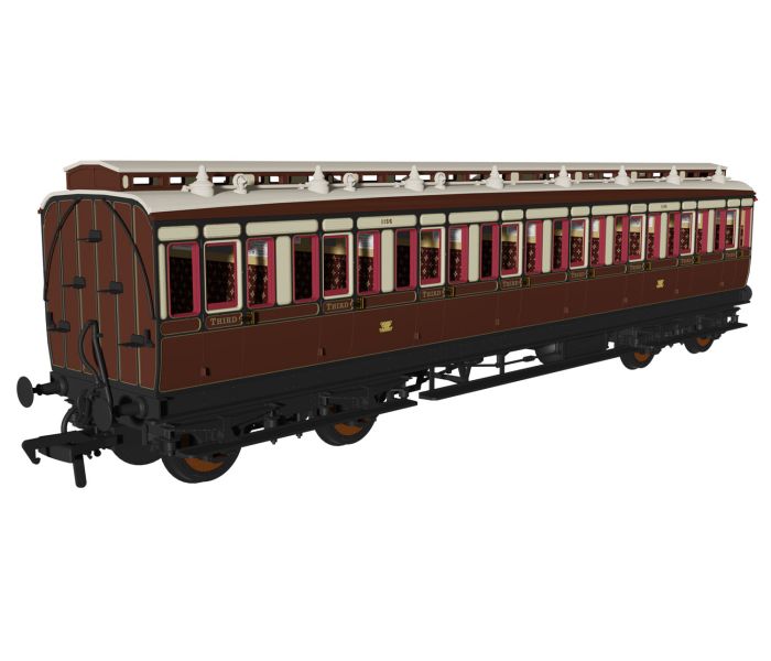 Evolution Non Corridor 3rd Coach GWR Pre 1904 1156