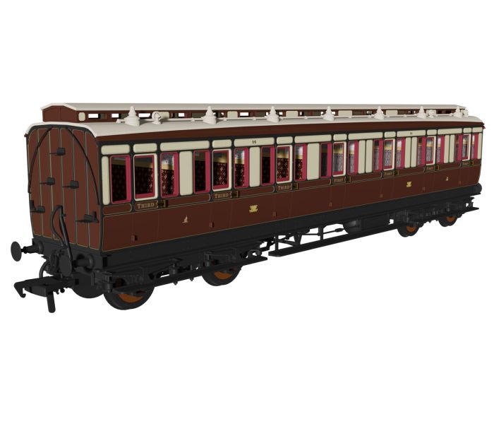 Evolution Non Corridor Composite Coach GWR Pre 1904 56