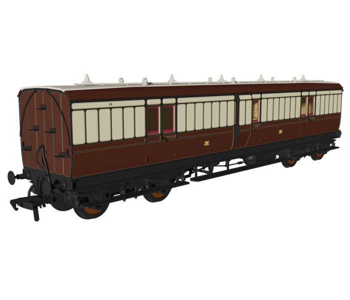 Evolution Non Corridor Full Brake Coach GWR Pre 1904 18