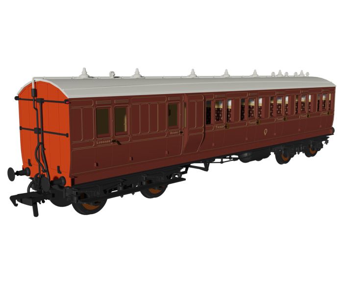 Evolution Non Corridor Brake Third LBSC Mahogany 1240
