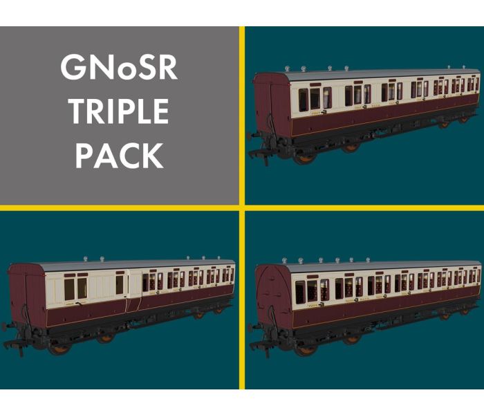 Evolution Non Corridor Coach Set (3) GNoSR